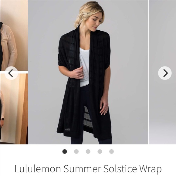 Lululemon summer solstice wrap - Picture 5 of 13